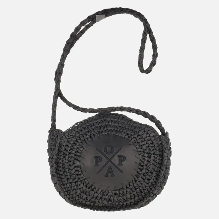 Bolsos redondos de rafia Popa Leticia