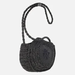Bolsos redondos de rafia Popa Leticia