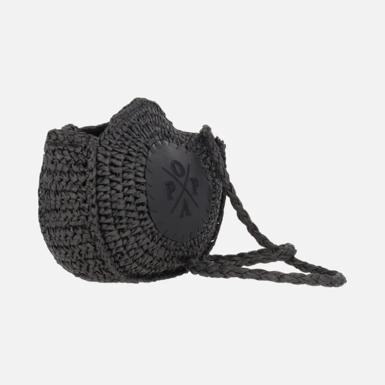 Bolsos redondos de rafia Popa Leticia