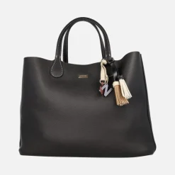 Bolsos shopper Noco con adorno de borlas y letras