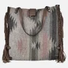 Bolsos Tote étnicos con flecos de Volum