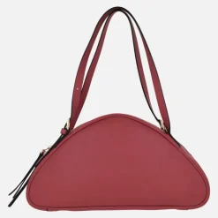 Bolsos triangulares Banana en piel roja
