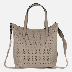 Bolsos troquelados estilo shopper de Hispanitas