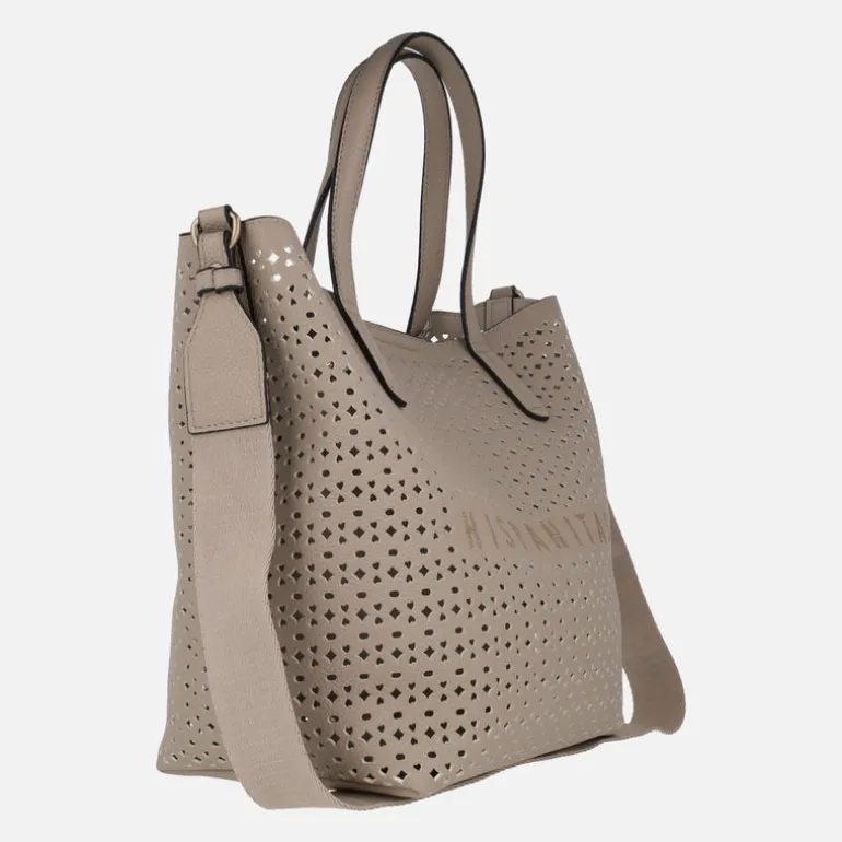 Bolsos troquelados estilo shopper de Hispanitas