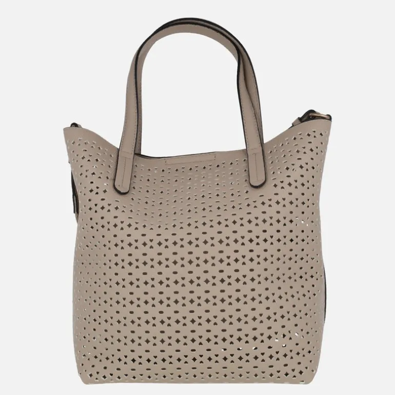 Bolsos troquelados estilo shopper de Hispanitas