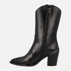 Botas Alpe Alina de media caña en piel negra