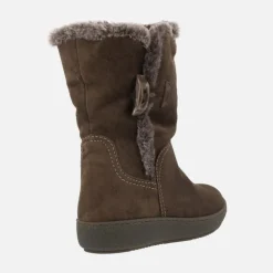 Botas Alpe Urban en serraje marrón con forro de pelo