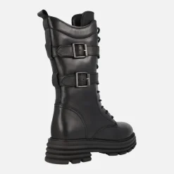 Botas altas de cordones con detalle de hebillas Terens