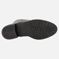Botas altas en piel negra con membrana impermeable WondersDRY