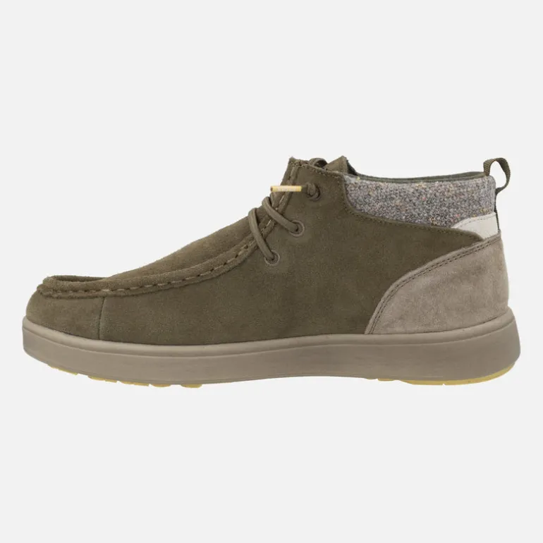 Botas Baikal para hombre en piel serraje con membrana impermeable