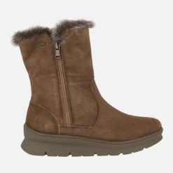 Botas bajas de serraje con membrana Waterproof