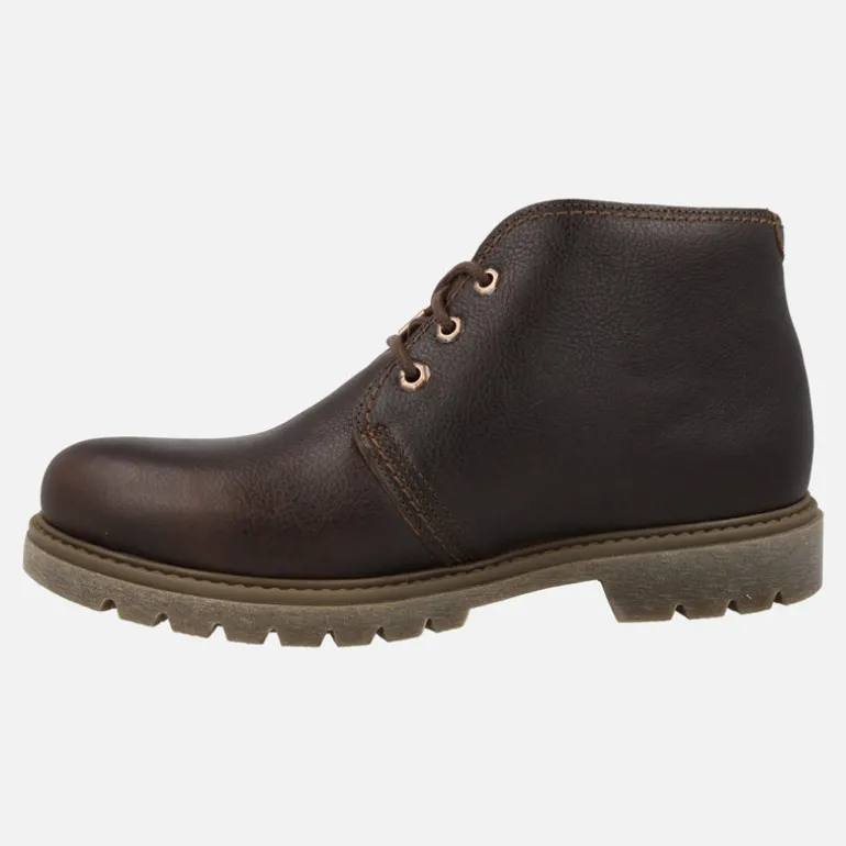 Botas bajas Panama en piel napa grass castaño waterproof para hombre