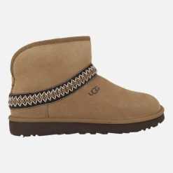Botas classic mini Crescent chesnut