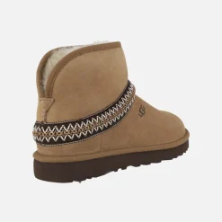 Botas classic mini Crescent chesnut