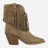Botas cowboy bajas de caña con flecos Vermont