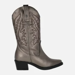 Botas cowboy Teo de piel con bordados