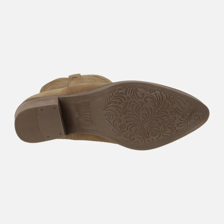 Botas cowboy Teo de piel con bordados
