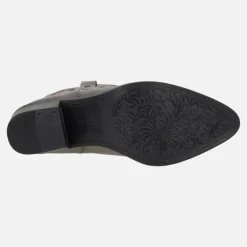 Botas cowboy Teo de piel con bordados