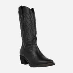 Botas cowboy Teo de piel con bordados