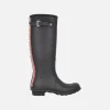 Botas de agua Hunter Orginal tall LG Bkstrp black con logo trasero