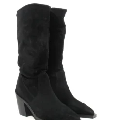Botas de ante Paula estilo cowboy