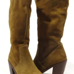 Botas de ante Paula estilo cowboy