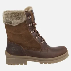 Botas de cordones con forro de pelo Panama jack Tuscani