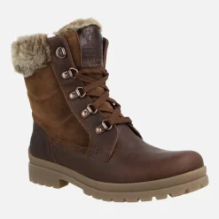 Botas de cordones con forro de pelo Panama jack Tuscani