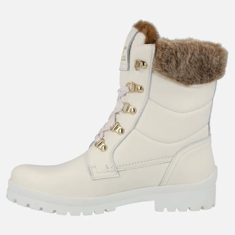 Botas de cordones con forro de pelo Panama jack Tuscani