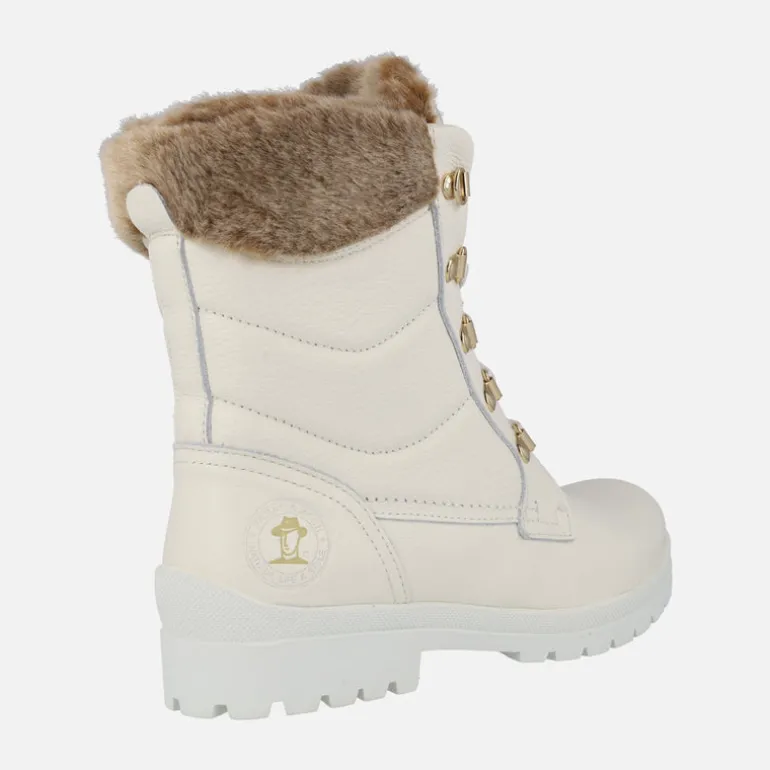 Botas de cordones con forro de pelo Panama jack Tuscani
