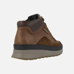 Botas de cordones para hombre en combinado marrón Ninio Velsport brown