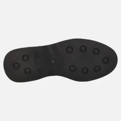 Botas de cordones para hombre en piel grabada