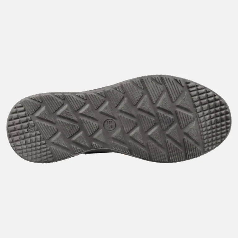 Botas de cordones para hombre en piel nobuck con membrana impermeable