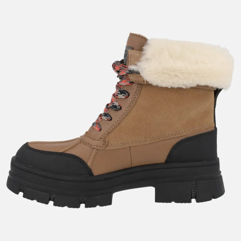 Botas de cordones para mujer Ugg Ashton Addie Chesnut