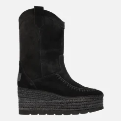 Botas de media caña Vidorreta con plataforma de yute