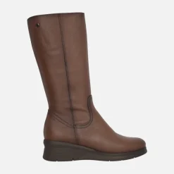 Botas de piel con caña alta Kaola