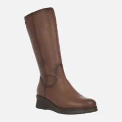 Botas de piel con caña alta Kaola