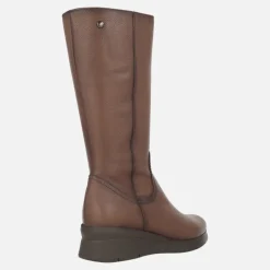 Botas de piel con caña alta Kaola