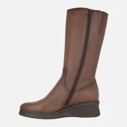 Botas de piel con caña alta Kaola