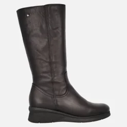 Botas de piel con caña alta Kaola