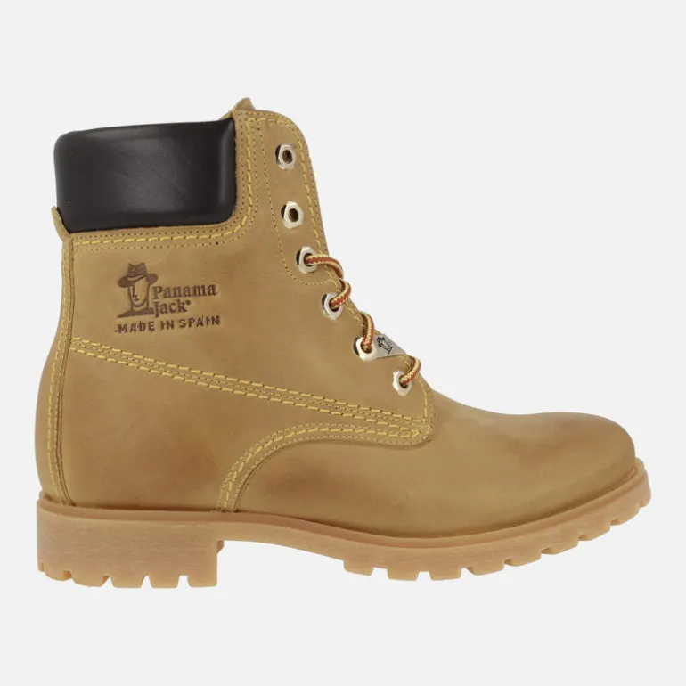 Botas de piel con cordones Panama 03 para mujer