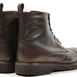 Botas de piel con cordones para hombre con membrana TEX