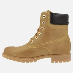 Botas de piel con cordones Panama 03 para mujer