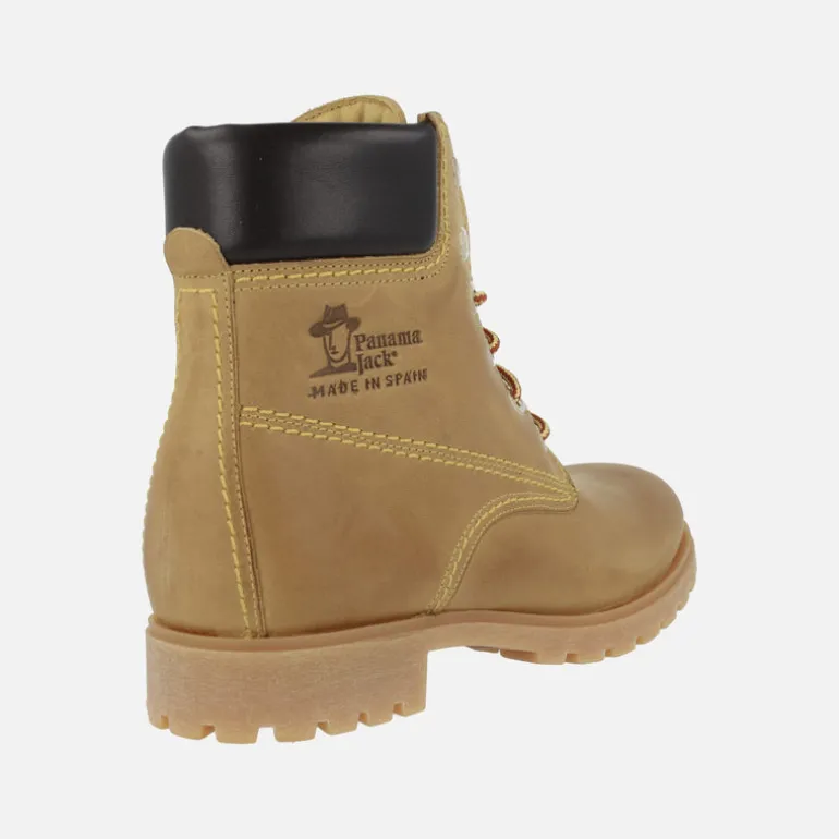 Botas de piel con cordones Panama 03 para mujer