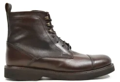 Botas de piel con cordones para hombre con membrana TEX