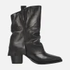 Botas de tacón Tiny con caña baja y faldón