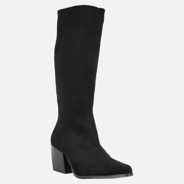 Botas elásticas estilo cowboy de caña alta
