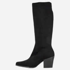 Botas elásticas estilo cowboy de caña alta