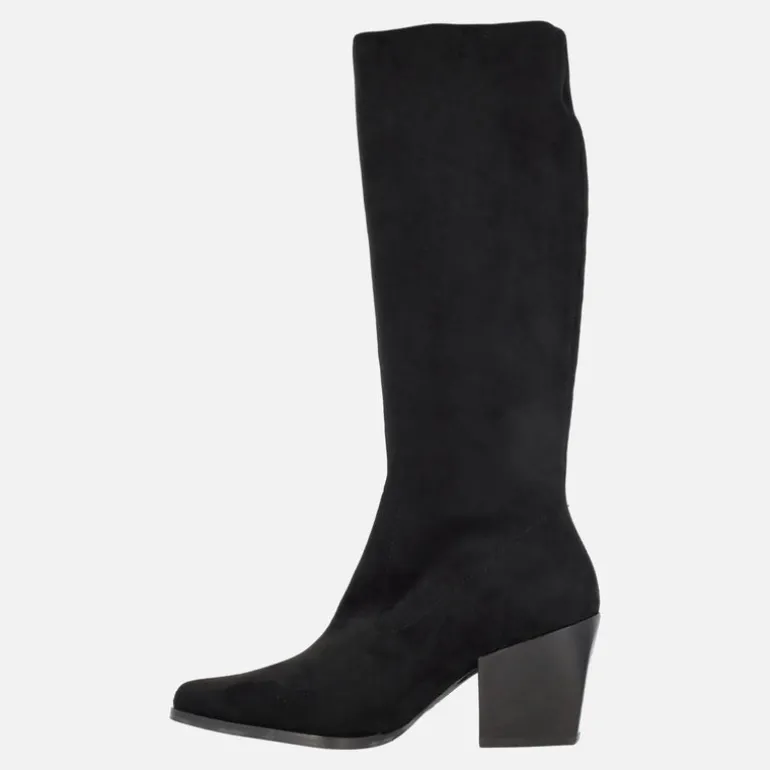 Botas elásticas estilo cowboy de caña alta