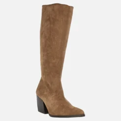 Botas elásticas estilo cowboy de caña alta